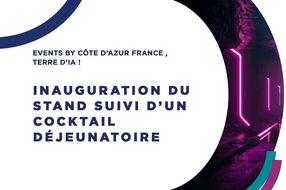 Inauguration du stand suivi d’un cocktail déjeunatoire offert par le Département des Alpes-Maritimes